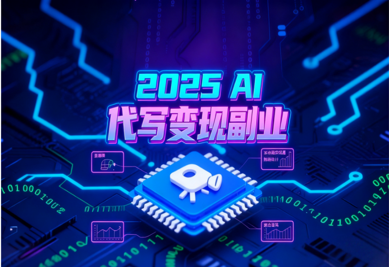 2025 AI 代写变现副业：0 基础 7 天学养号谈单，月入 5W！