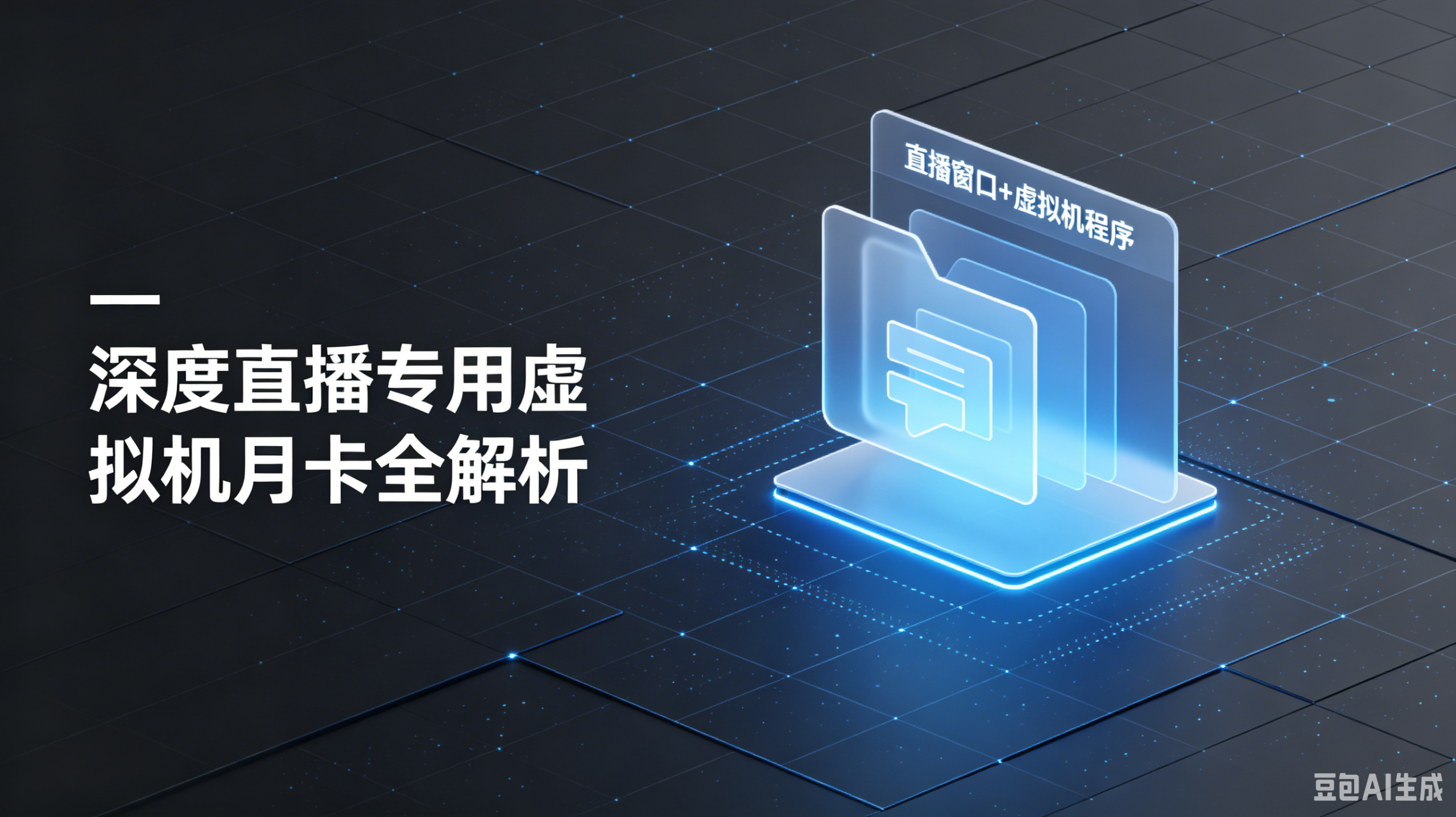 深度直播专用虚拟机月卡 多平台直播防风控稳定方案-平头哥科技网