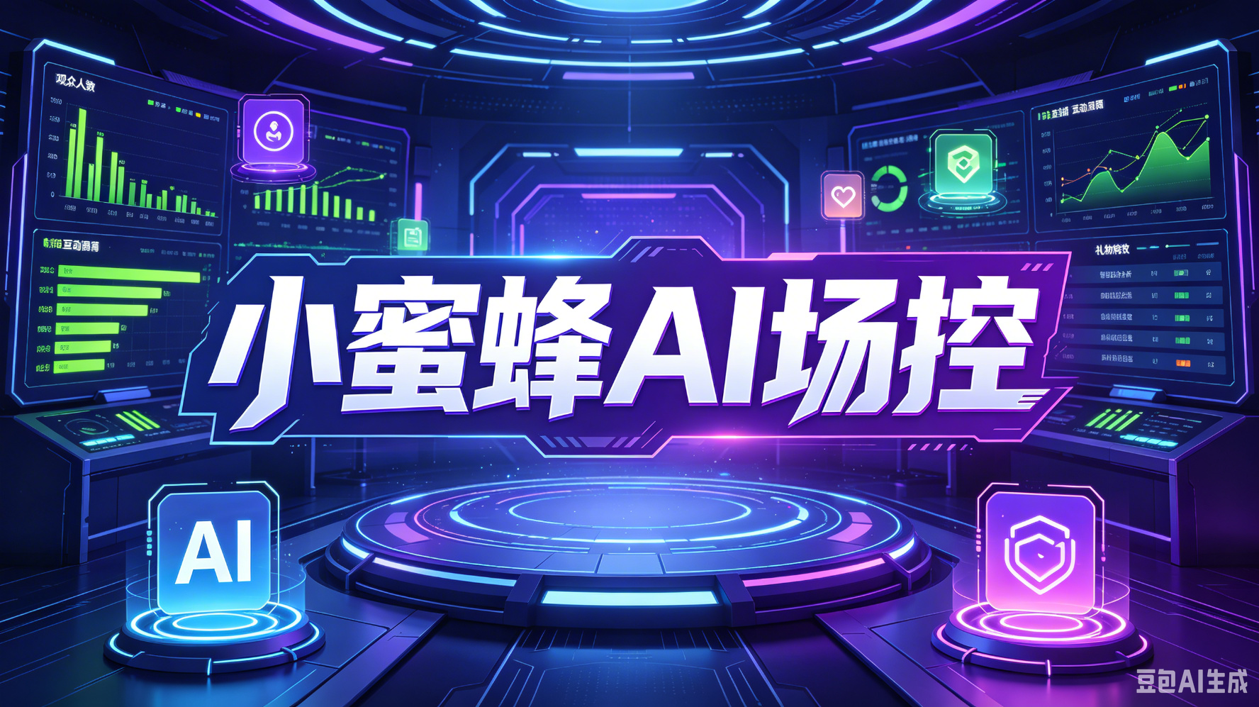 正版小蜜蜂 AI 场控月卡 多平台直播间智能自动场控工具-平头哥科技网