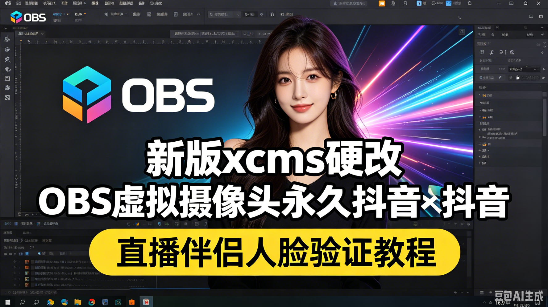 新版xcms硬改OBS虚拟摄像头新手避坑指南-平头哥科技网