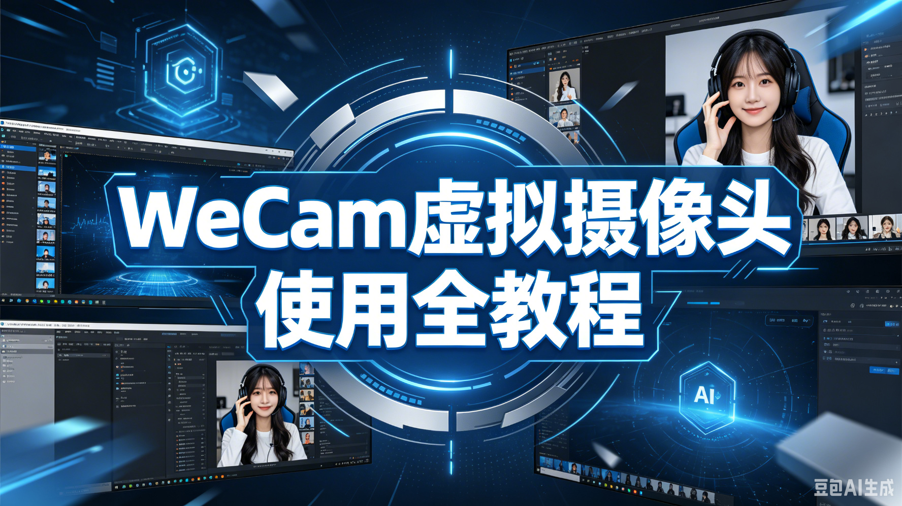 WeCam 虚拟摄像头使用全教程:从入门到高阶,解锁专业直播与视频会议新玩法-平头哥科技网