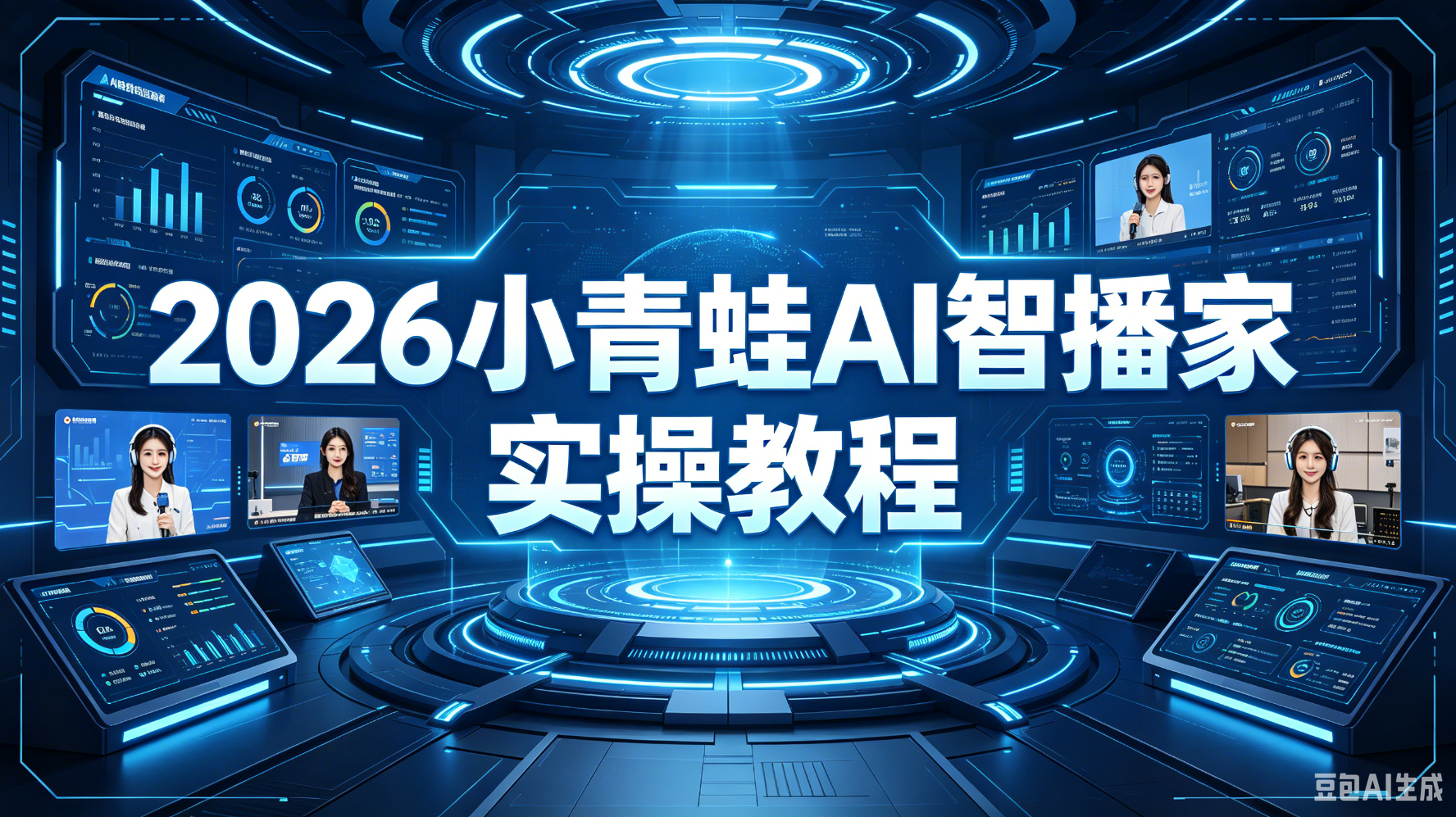 2026 小青蛙 AI 智播管家实操教程 原音原画无损搭建 24 小时无人直播-平头哥科技网