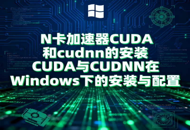 Windows 下 CUDA 与 cuDNN 安装配置教程（NVIDIA 显卡加速必备）