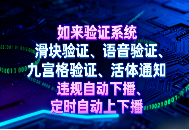 如来验证系统 - 平头哥科技直播守护 AI 解决方案