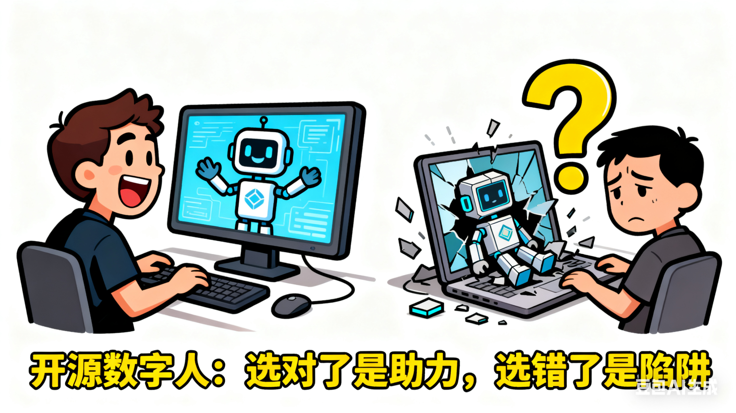 开源数字人优缺点盘点：带货、无人直播怎么选？