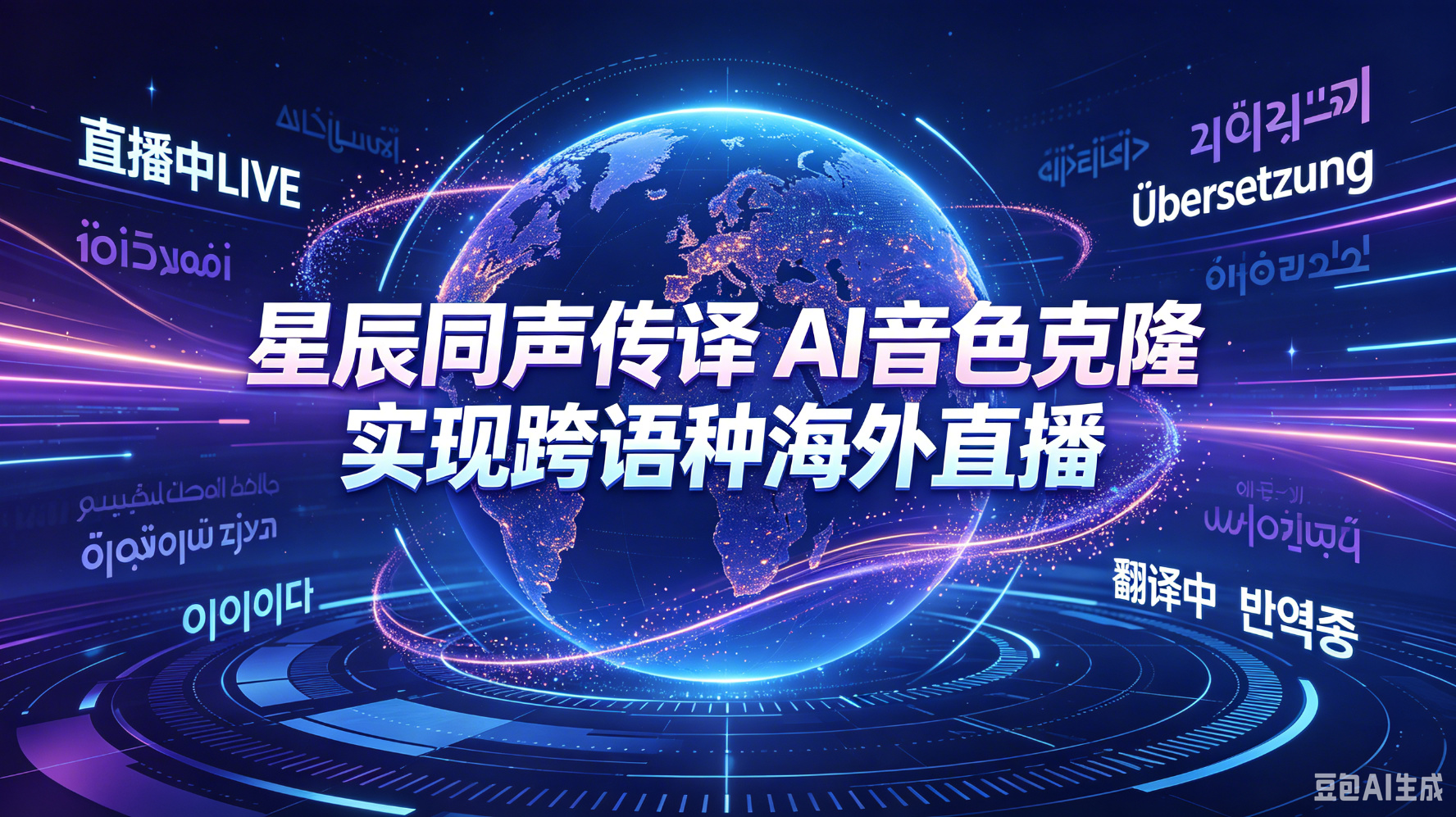 星辰同声传译全攻略 AI 音色克隆实现跨语种海外直播-平头哥科技网