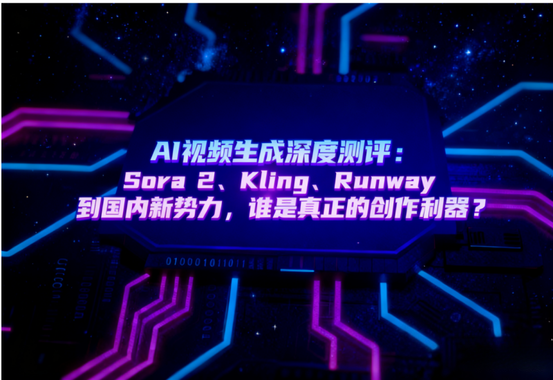 AI视频生成深度测评：Sora 2、Kling、Runway 到国内新势力，谁是真正的创作利器？-平头哥科技网