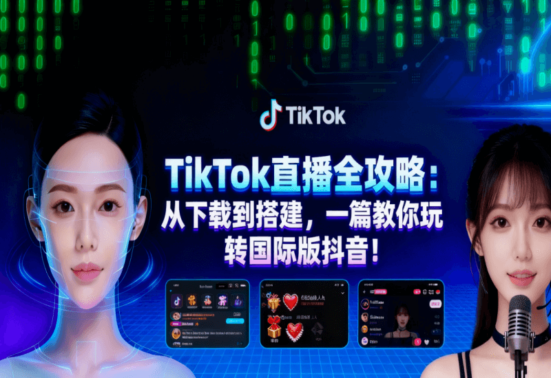 TikTok直播全攻略:从下载到搭建,一篇教你玩转国际版抖音!-平头哥科技网