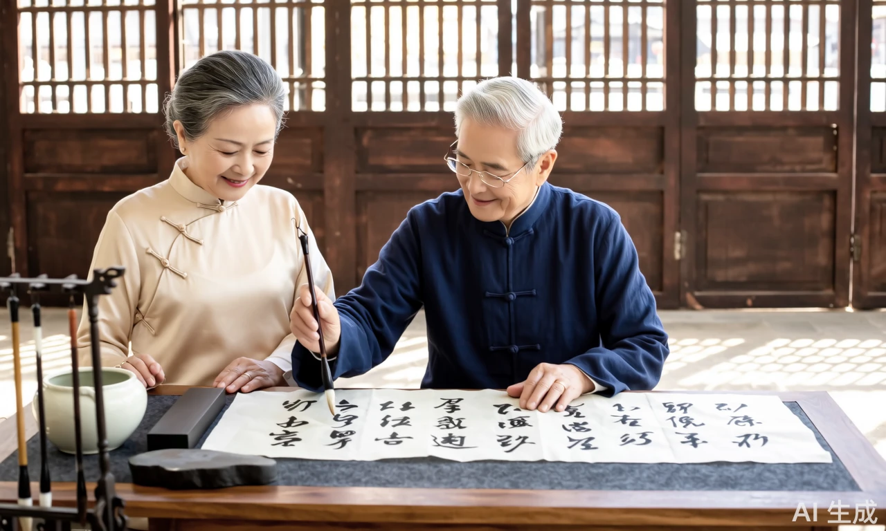 书法内容为何吸引中老年群体?-平头哥科技网 书法内容为何吸引中老年群体?-平头哥科技网