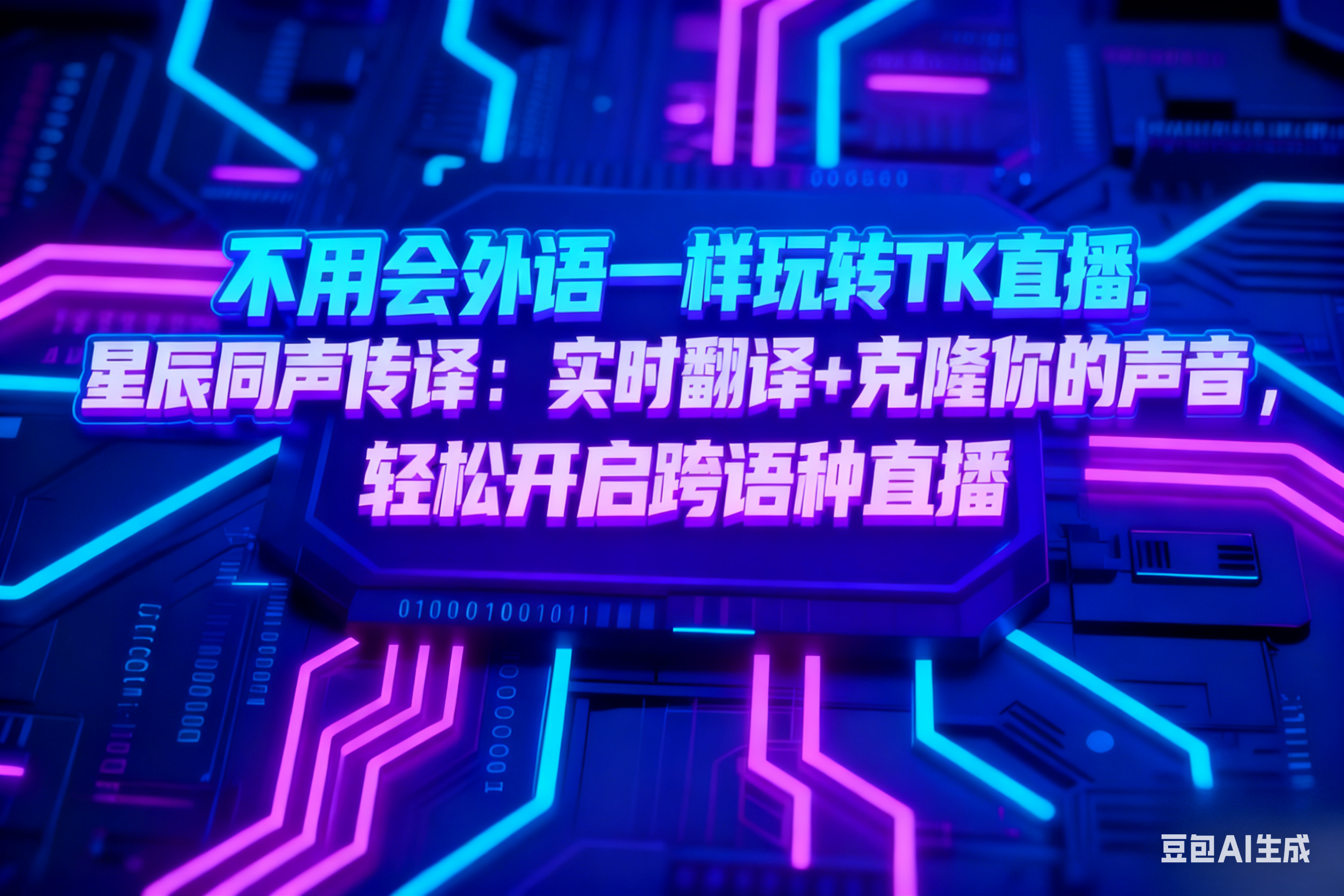 告别直播语言壁垒!星辰同声传译:实时翻译+克隆你的声音,轻松开启跨语种直播-平头哥科技网