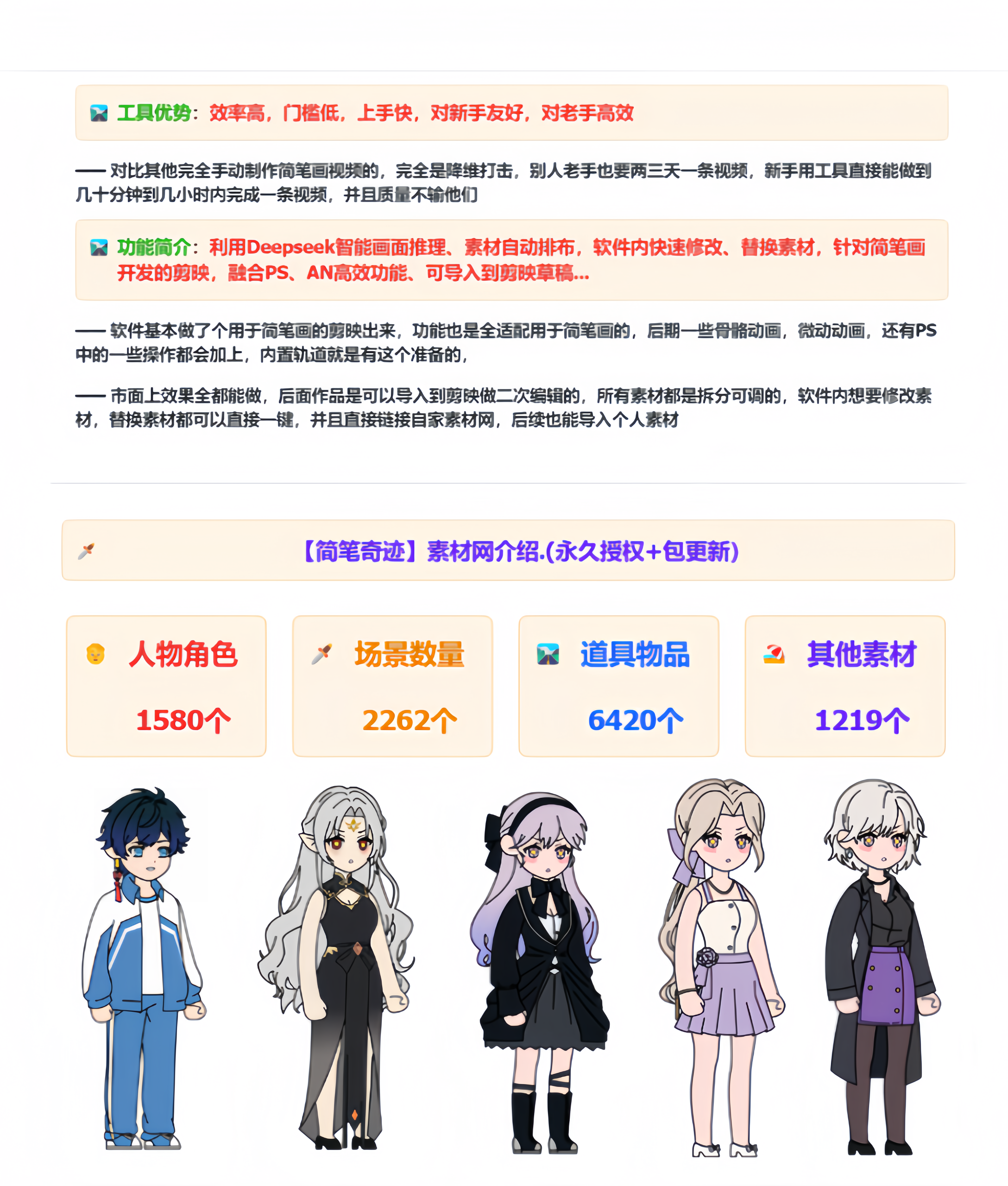 想靠简笔画赚钱?简笔奇迹:智能创作工具 + 系统教学,帮你轻松打通变现路 - 平头哥科技网