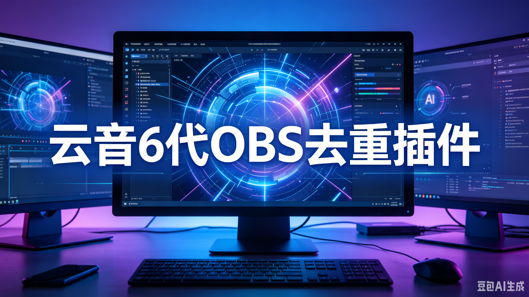正版云音 6 代 OBS 去重插件 无人直播音画防查重实用教程-平头哥科技网