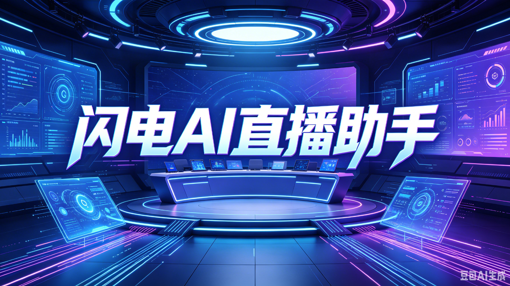 闪电 AI 直播助手全解析 双版本助力主播实现全自动智能直播带货-平头哥科技网