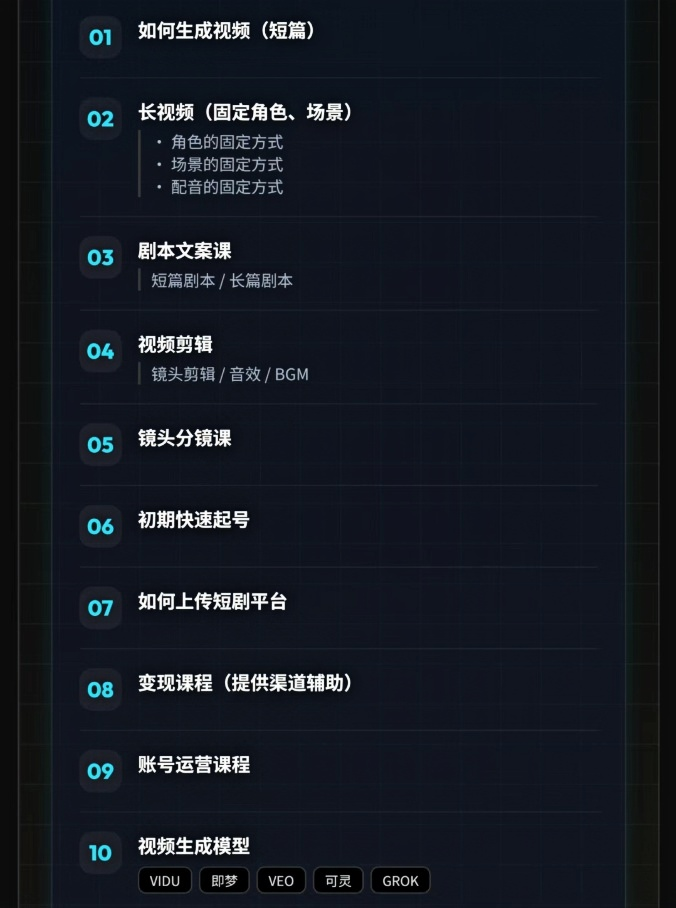图片[8]-2026 AI漫剧制作教程 | 零基础照着做7天出片，抖音月入过万风口！ | 平头哥科技网-平头哥科技网