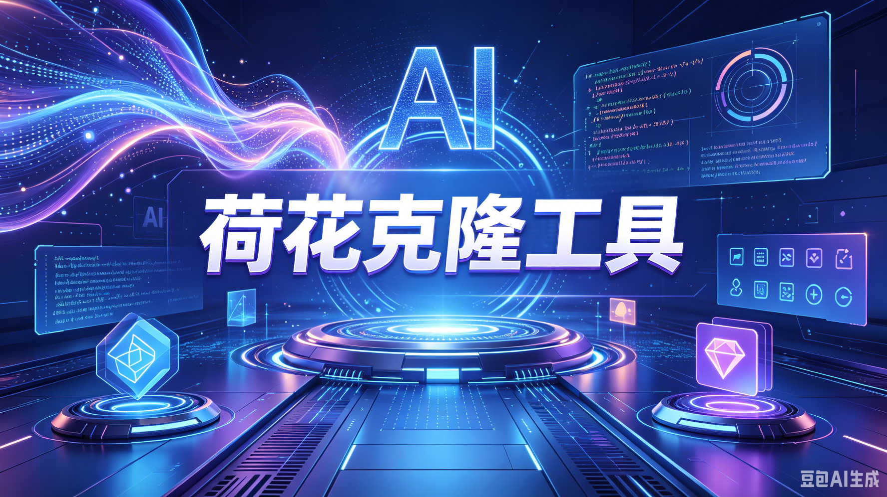 荷花克隆工具:爆款图文创作神器,让你的效率提升 10 倍!(十万算力套餐)限时特价-平头哥科技网