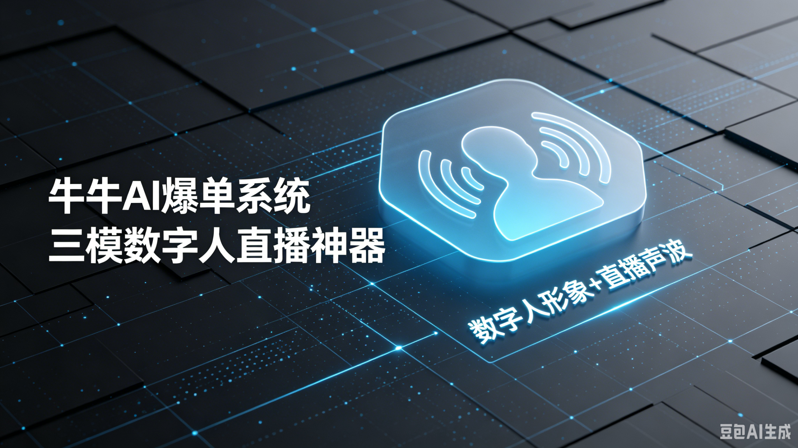 2026 牛牛 AI 爆单系统|三模数字人直播神器,音画唇同步智能直播一键爆单-平头哥科技网