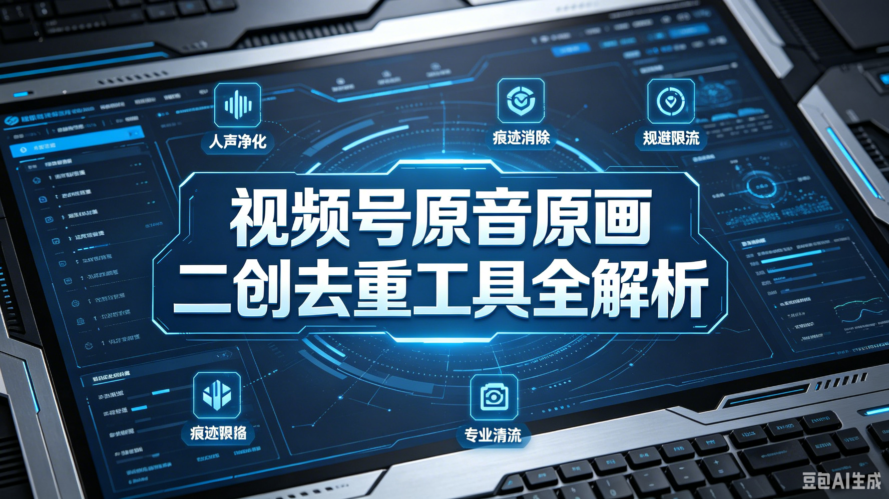 视频号原音原画二创去重工具全解析:小青蛙智播管家用户内部配套软件.素材人声净化与痕迹消除,规避限流利器-平头哥科技网
