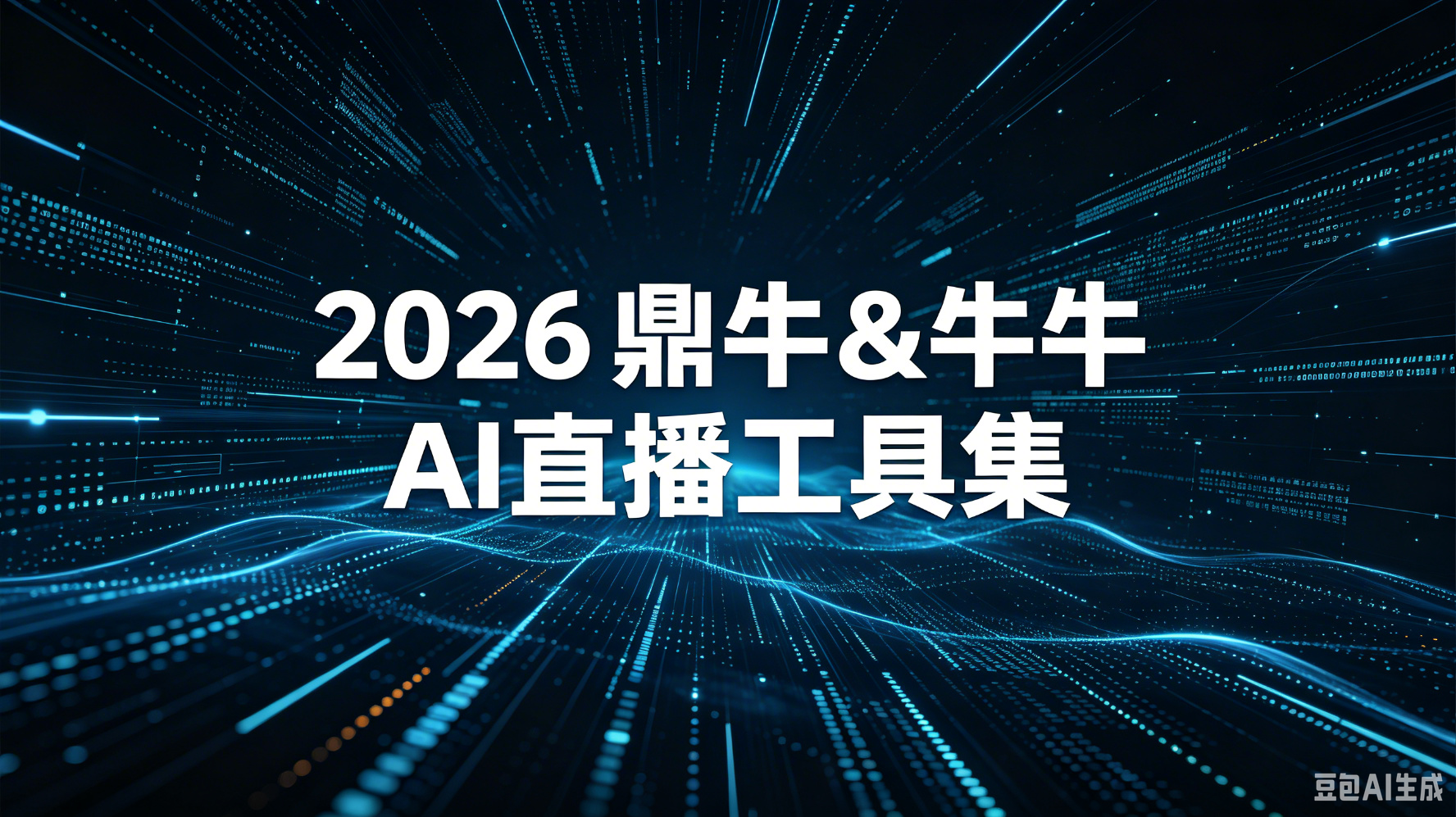 2026 鼎牛 & 牛牛 AI 直播工具集 直播防封去重音画智能互动全套神器-平头哥科技网