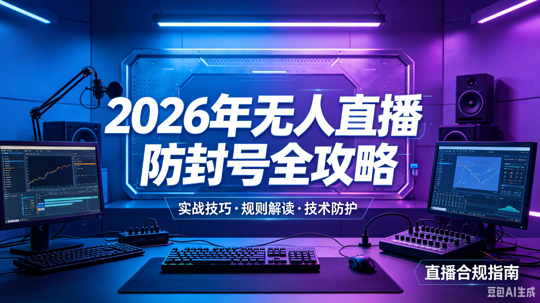 2026年做无人直播怎么防止封号?我踩了5个坑才搞明白-平头哥科技网