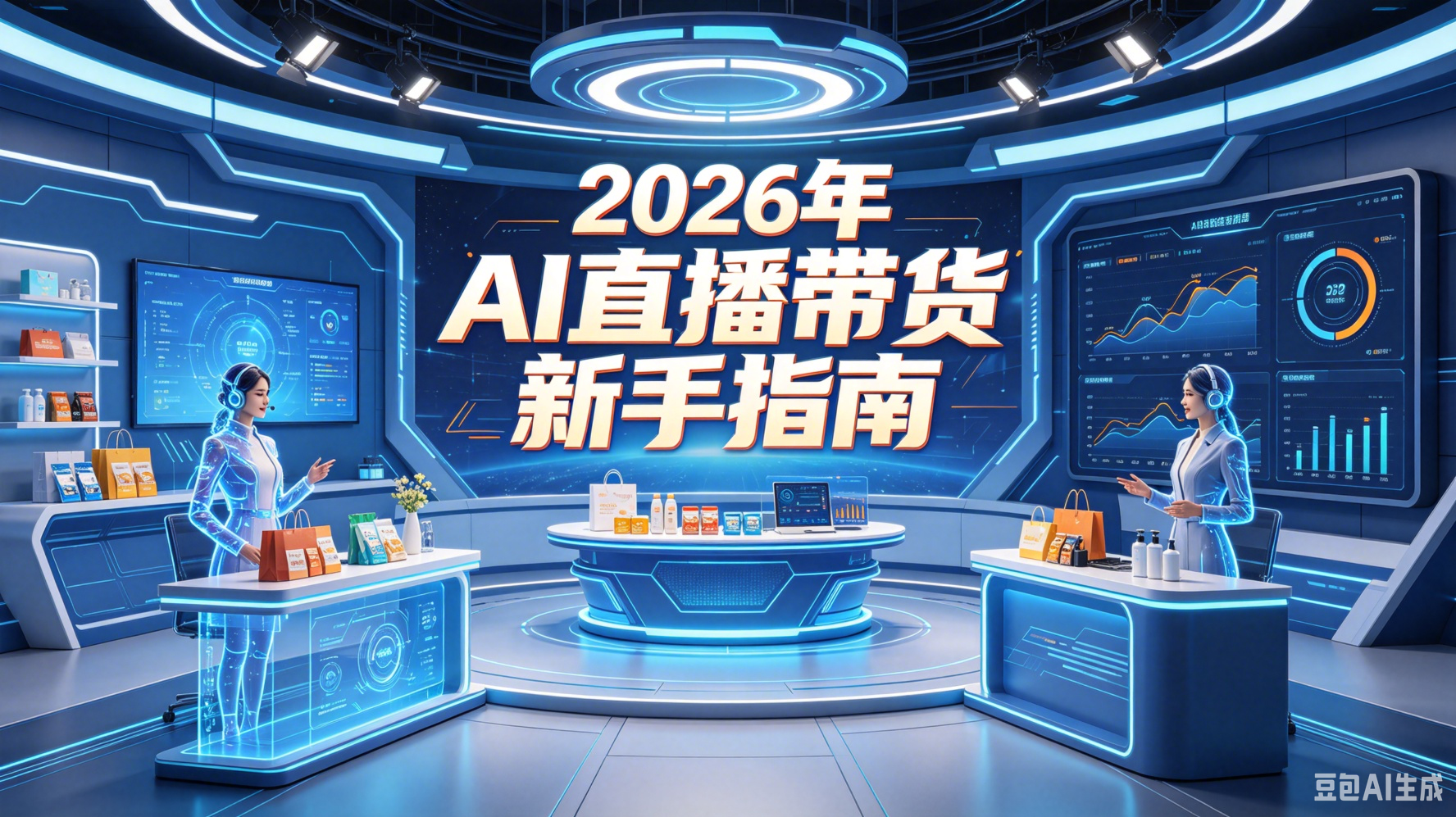 2026 年 AI 直播带货新手指南 - 5 天开播实操攻略与软件推荐 | 平头哥科技网-平头哥科技网