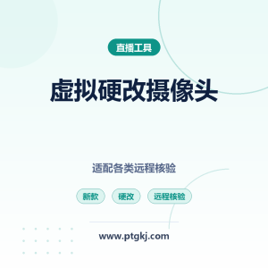 2026 新款虚拟硬改摄像头 适配各类远程核验