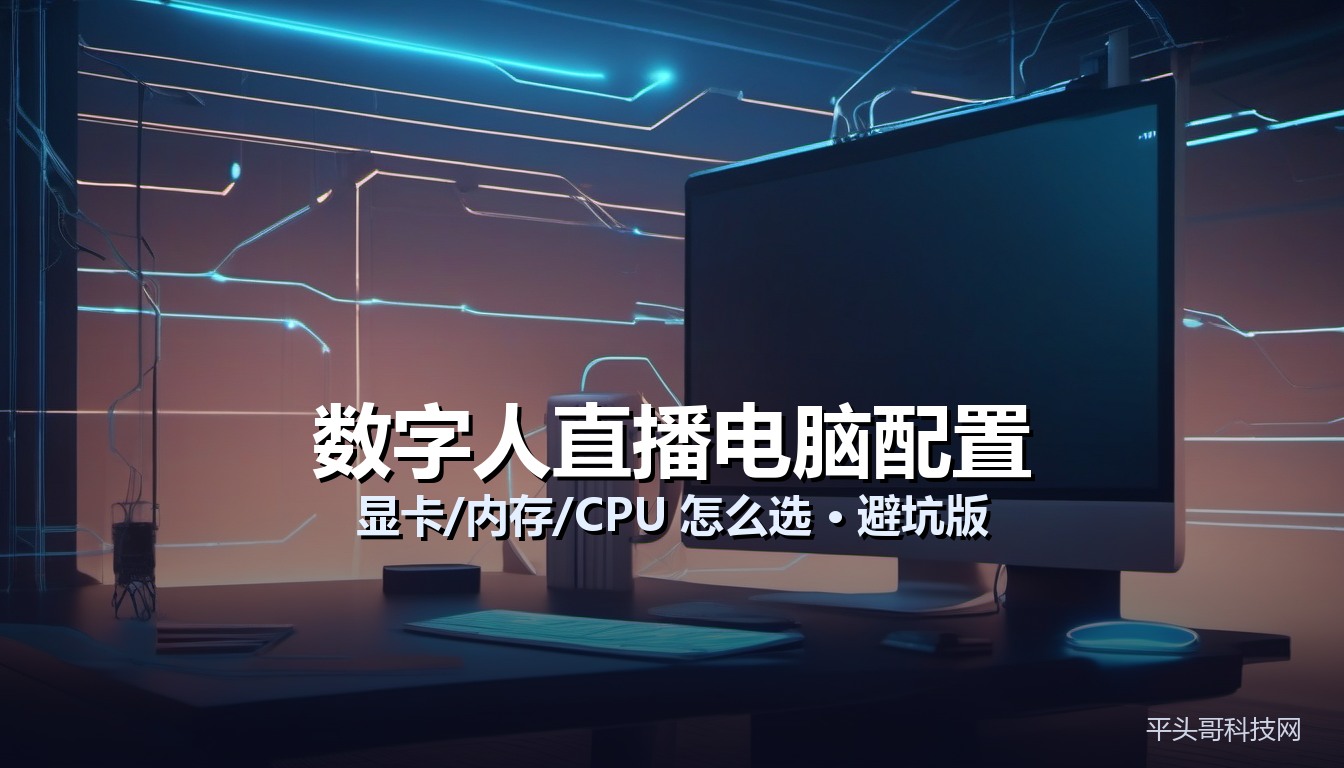 数字人直播电脑配置要求