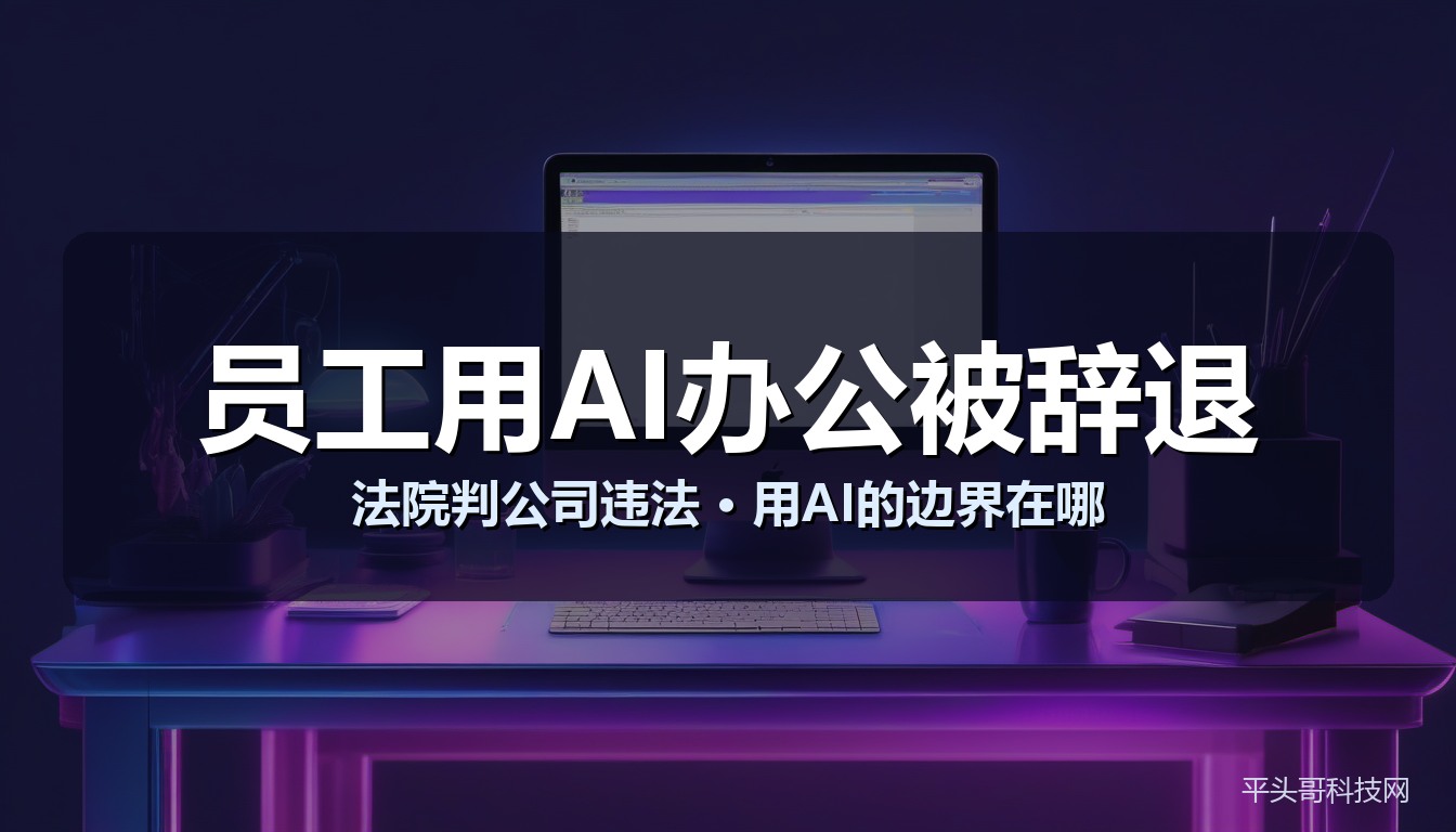 员工用AI办公被辞退 法院判公司违法